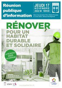 Réunion Publique • Aides à la rénovation de l'habitat