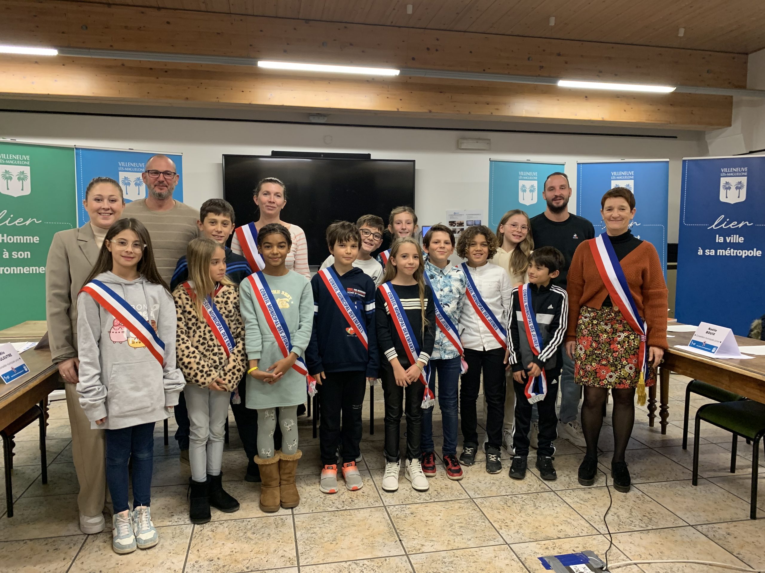 Conseil municipal des jeunes Villeneuve-lès-Maguelone 2023-2025