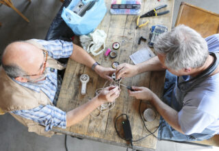 un atelier repair café