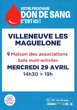 Villeneuve-lès-Maguelone Mercredi 29 avril 14h30-19h
